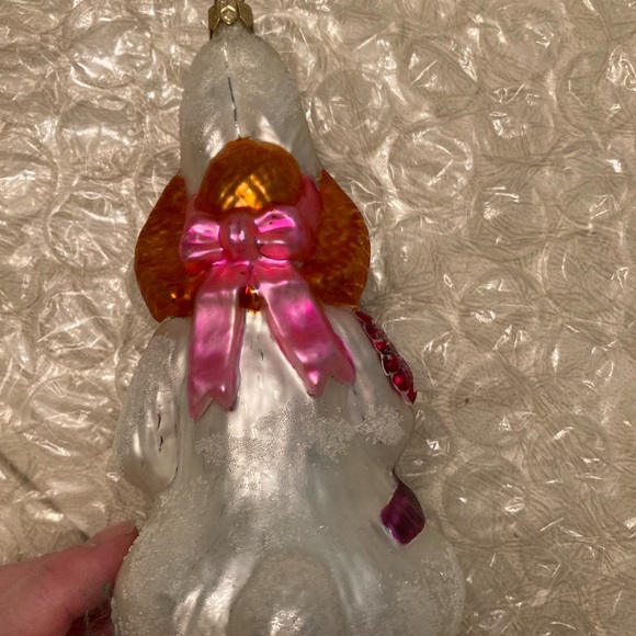 Christopher Radko Male & Female Bunny Rabbit Ornaments. - Picture 3 of 9